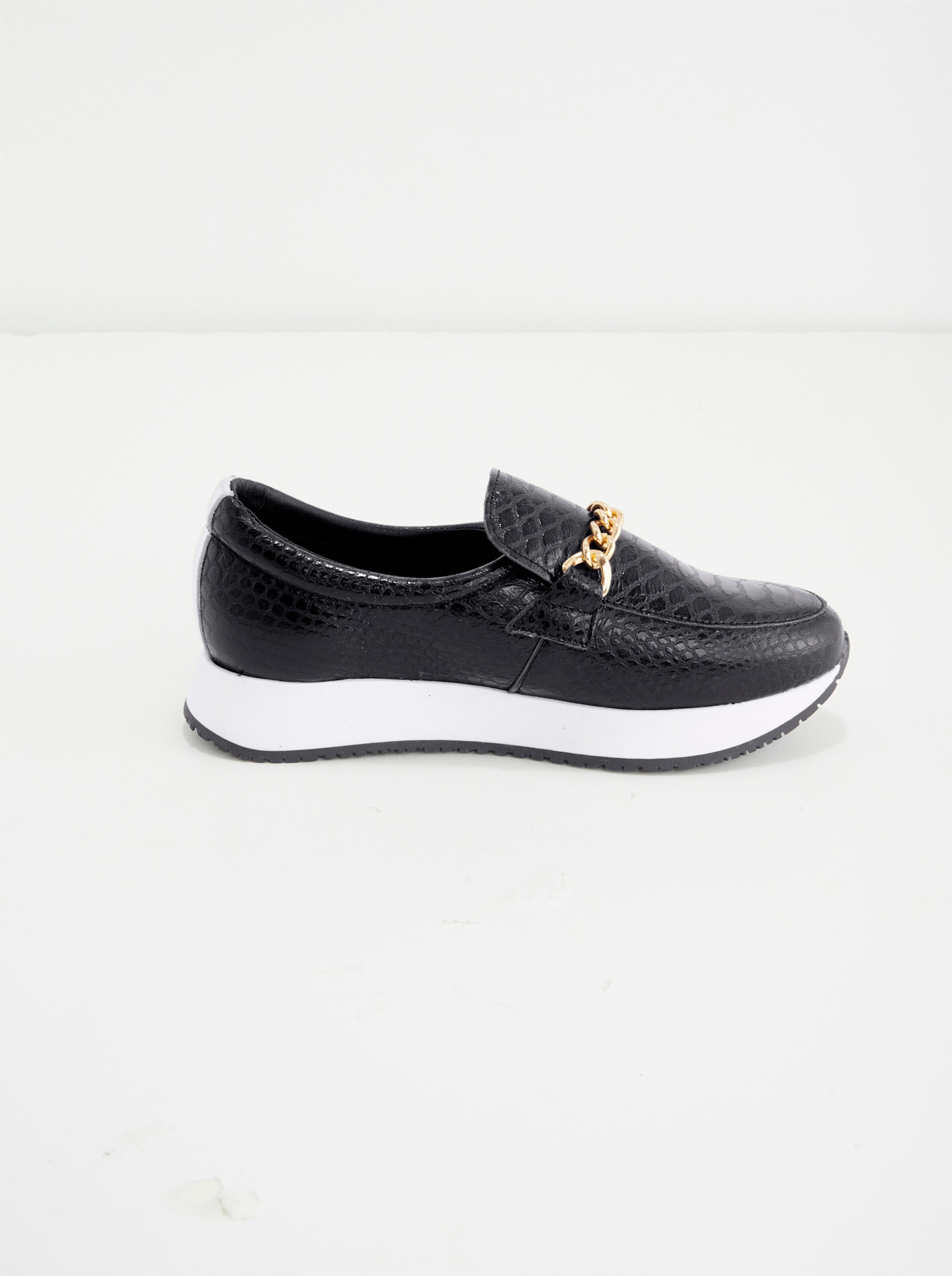 heine Slipper in schwarz
