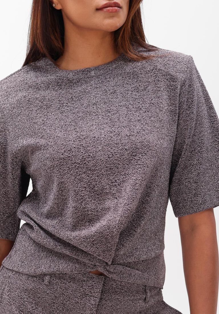 antraciet dante6 top fantina lurex top