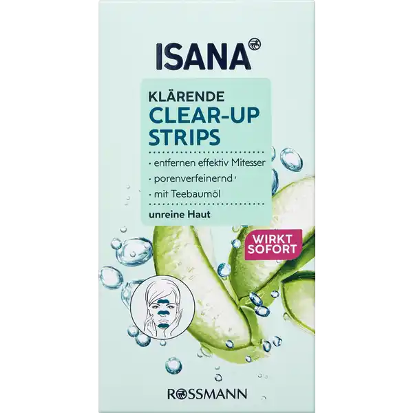 antibakterielle Clear-up Strips