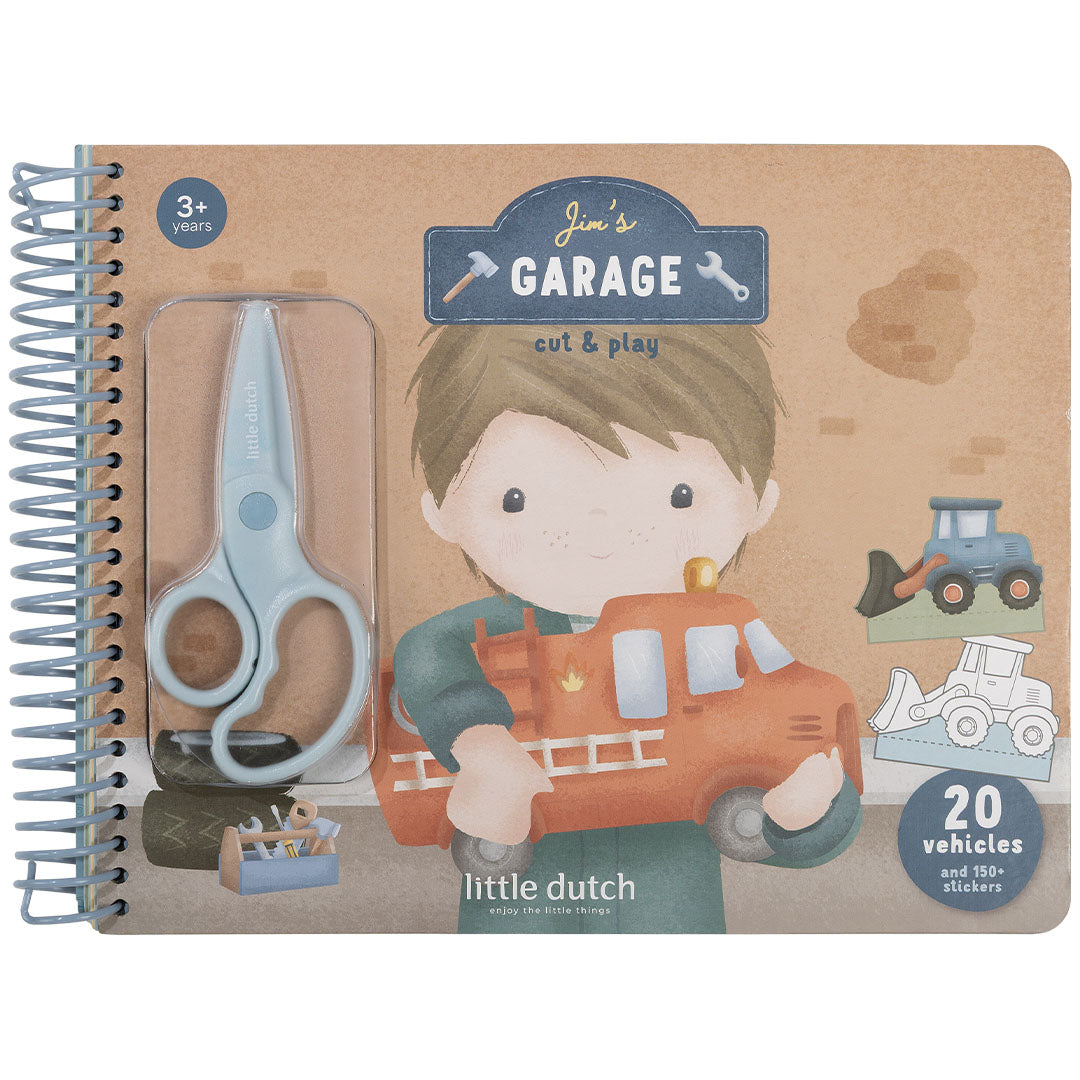 little dutch knutselboek jim's garage