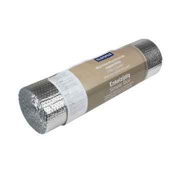 GAMMA noppenfolie 1-zijdig reflecterend 6x0,6 meter (3,6 m²)