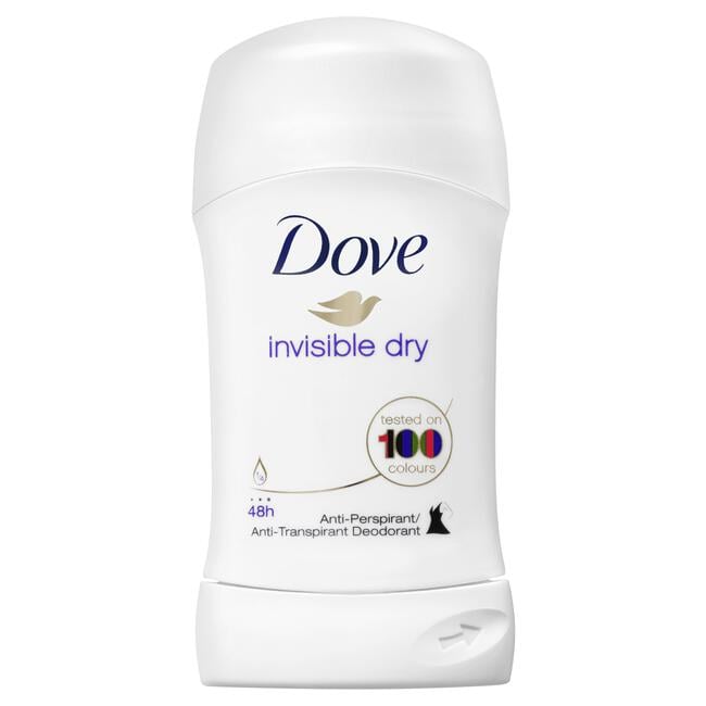 Dove Invisible Dry Anti-Transpirant Deodorant Stick 40 ML