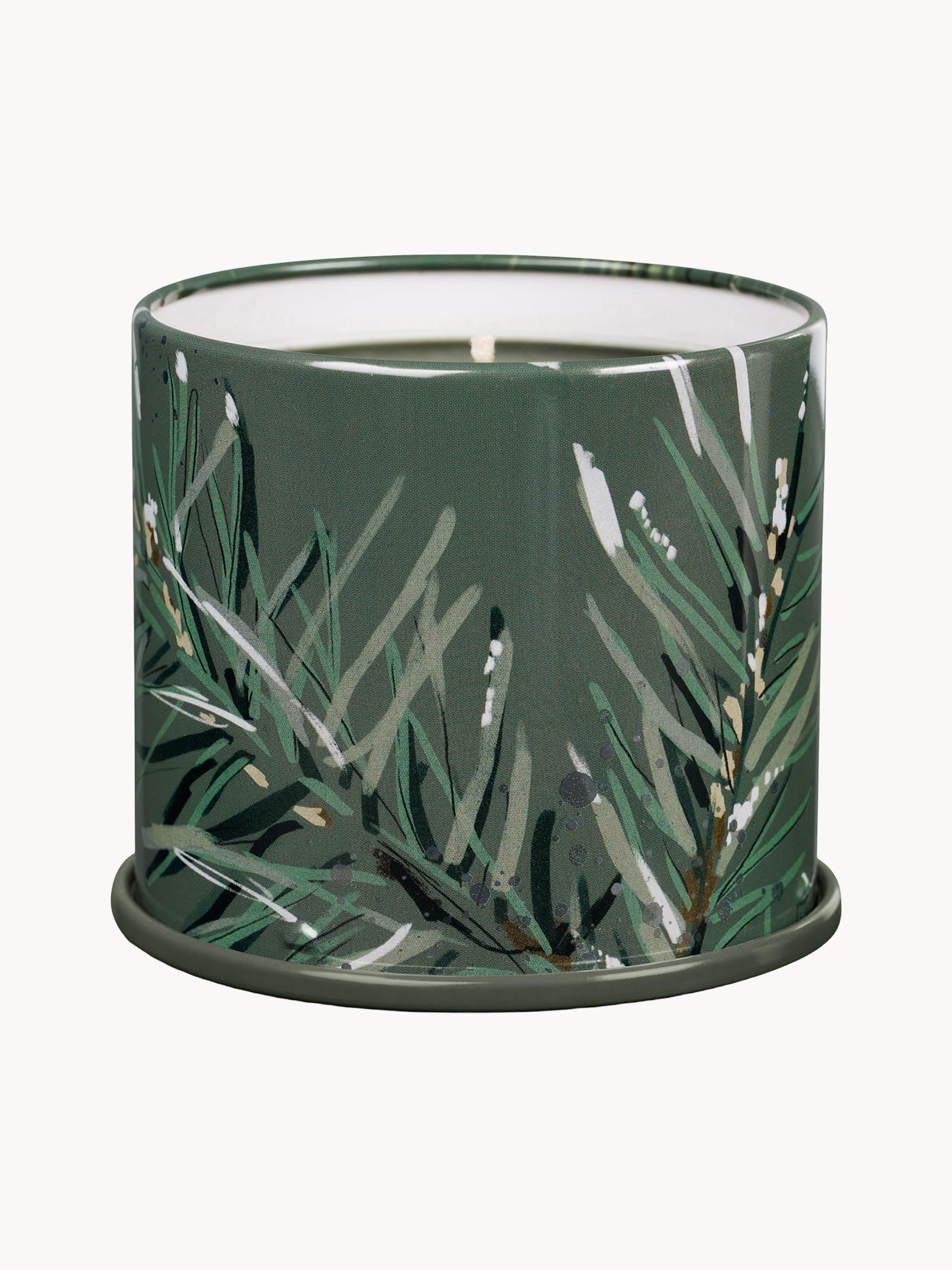 Geurkaars Vanity Tin (dennennaalden, kaneel en eikenmos)
