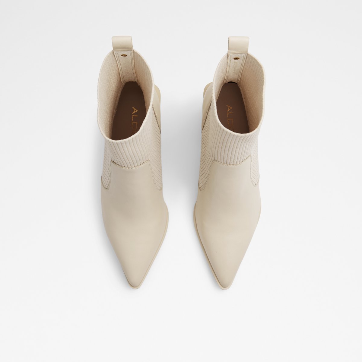 Ganina White Women Sock boots