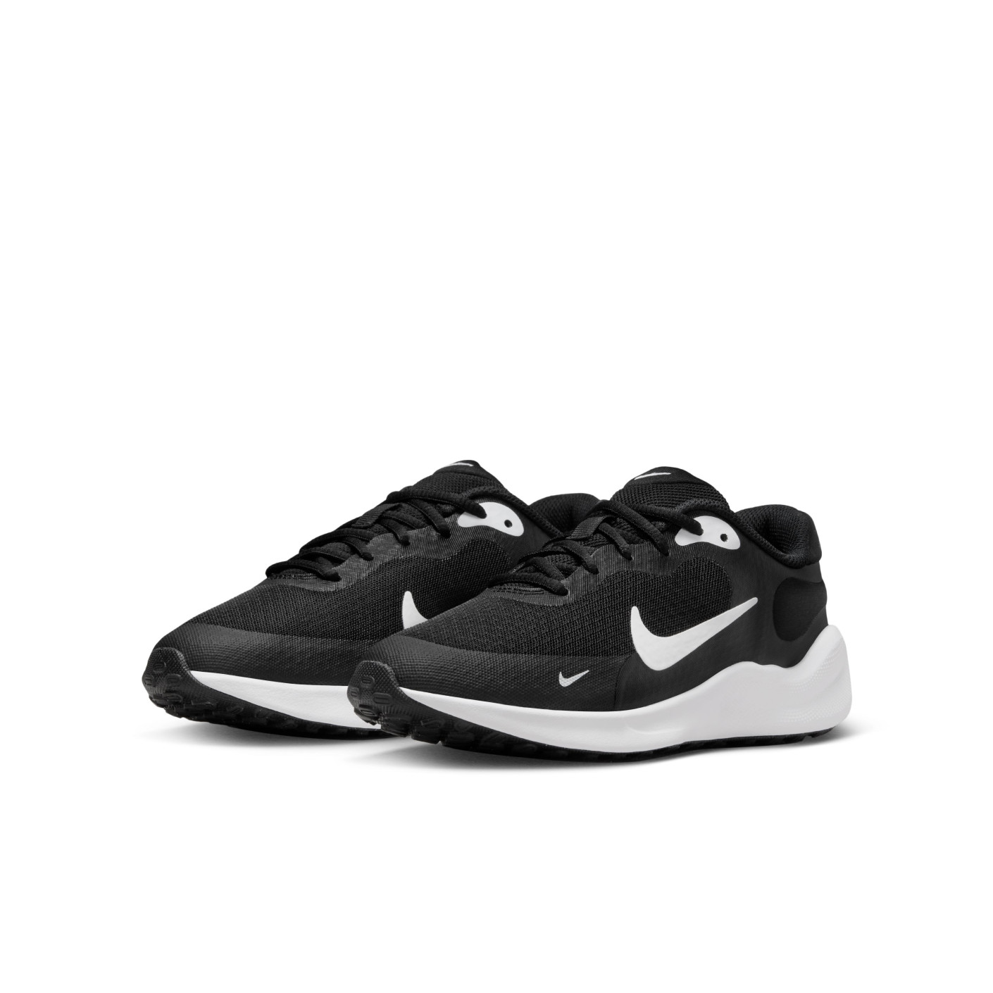 Nike Revolution 7 Sneakers Kids Zwart Wit