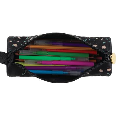 Trousse ronde Little Karl Marc John - 1 compartiment - noir - Oberthur