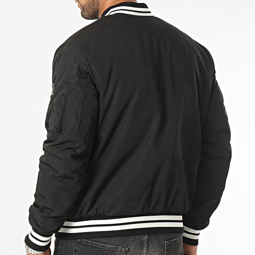 Veste Bomber Snapper Noir