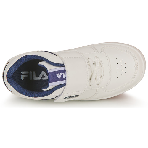 Fila - C. COURT VELCRO KIDS - Blanc / Bleu