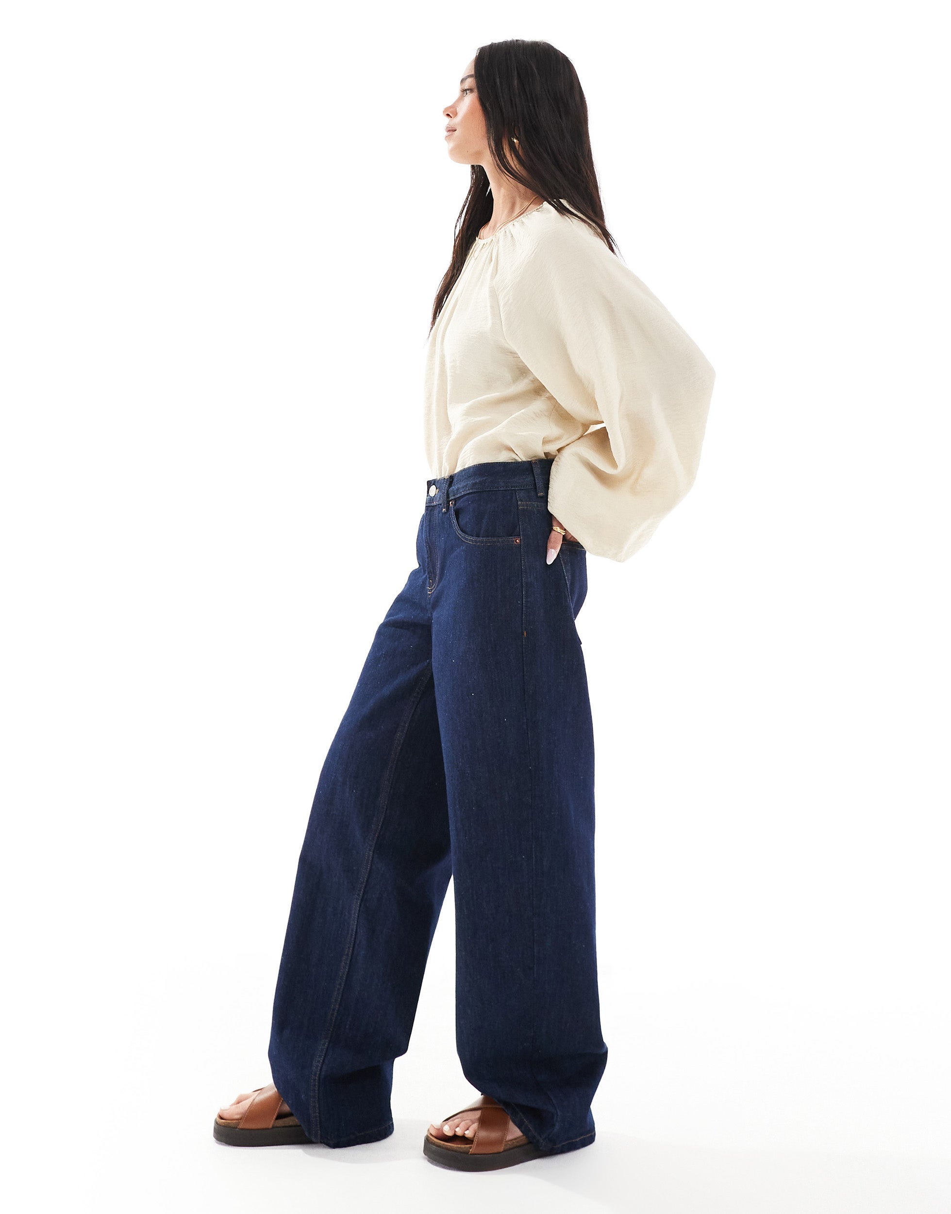 TOPSHOP Low waist Relaxed fit Jeans