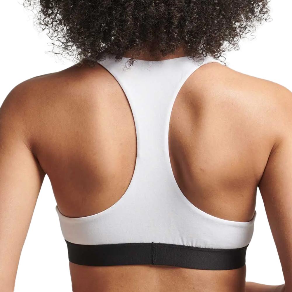 Superdry Brassière Blanche Femme Superdry Large Logo Hipster
