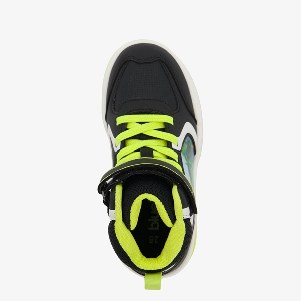 Blue Box hoge jongens sneakers met dino opdruk