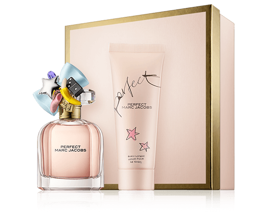 Marc Jacobs Perfect Set mit Body Lotion 50ml-75ml