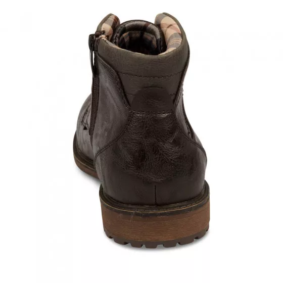 Bottines MARRON DENIM SIDE