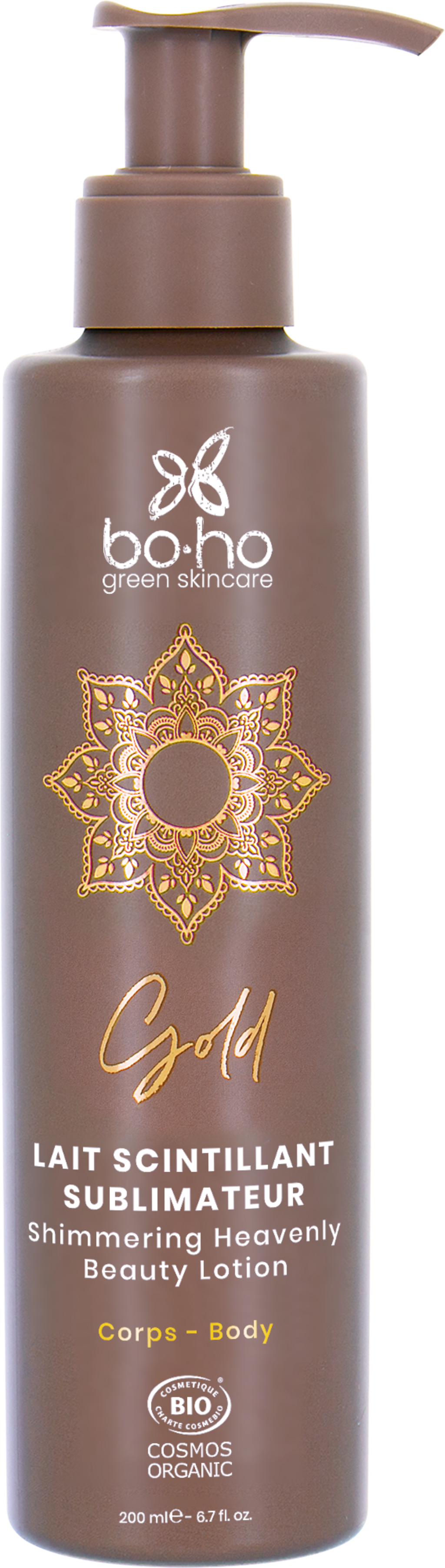 boho  Schimmernde Körperlotion, 01 Gold (200 ml)