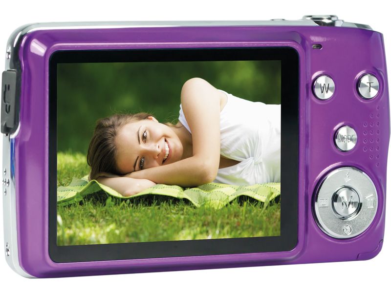 Agfa Fotokamera Realishot DC8200 Violett 18 Mpx CMOS-Kompaktkamera