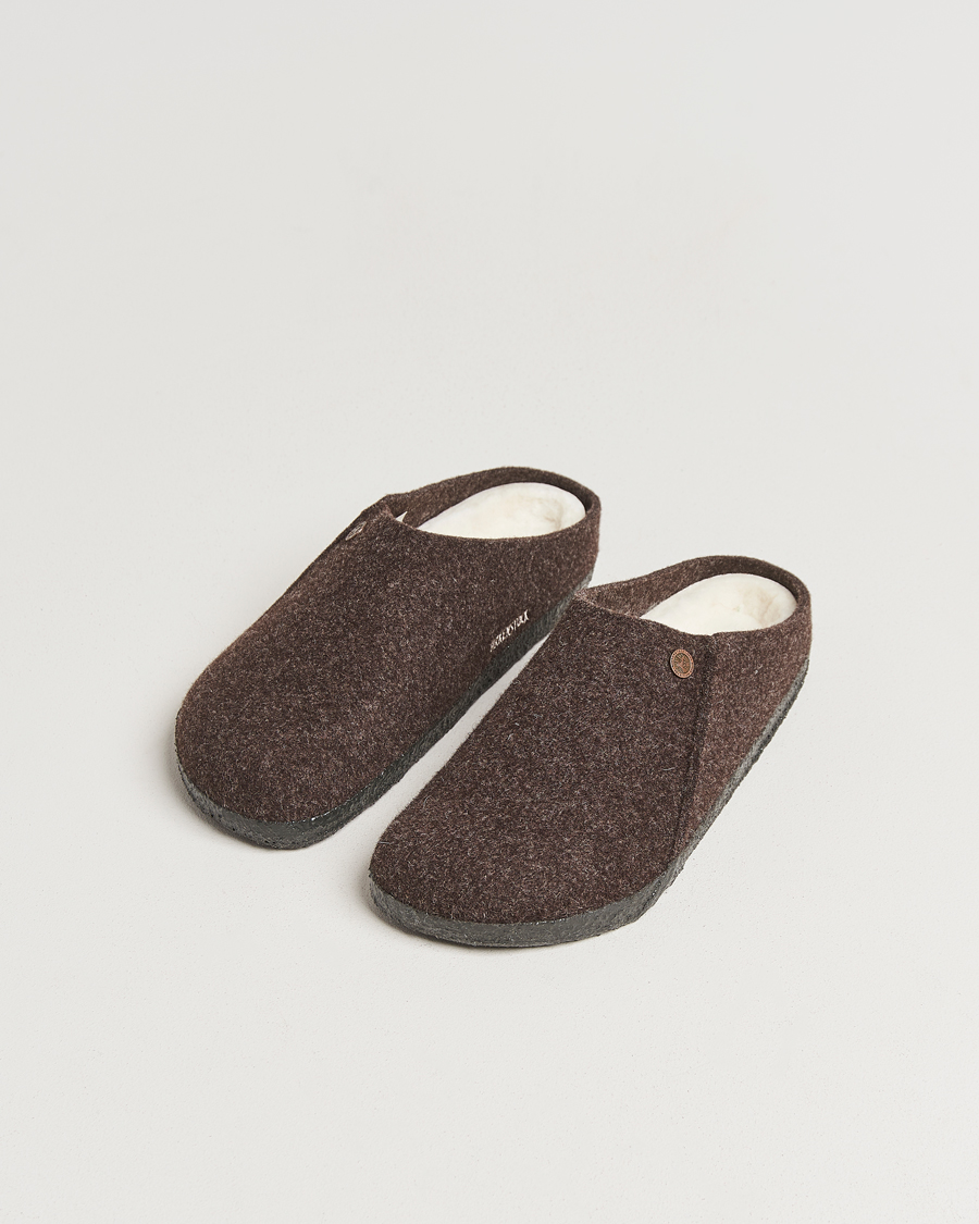 BIRKENSTOCK Zermatt Shearling Wool Felt Mocha