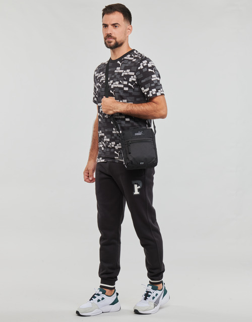 Puma - ESS+ LOGO LAB AOP TEE - Noir / Gris