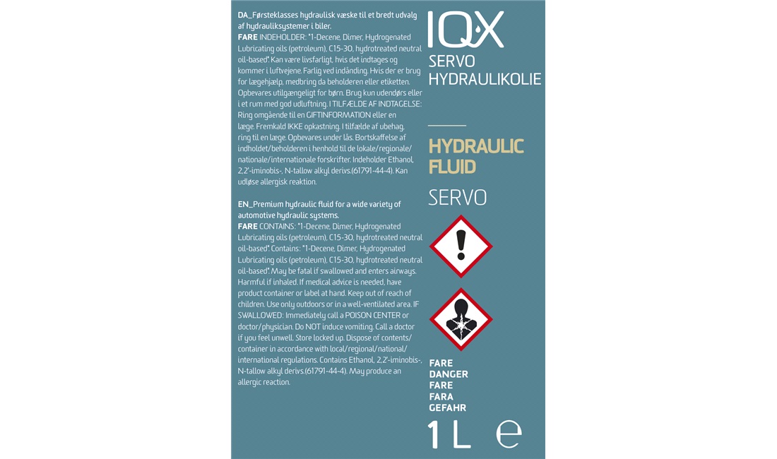 IQ-X Servoolie 3013, 1 liter