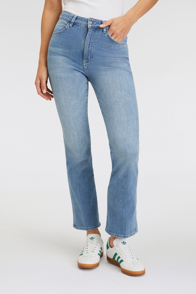 RICHROYAL 7/8-Jeans , leicht gewaschene Optik, verkürzte Form