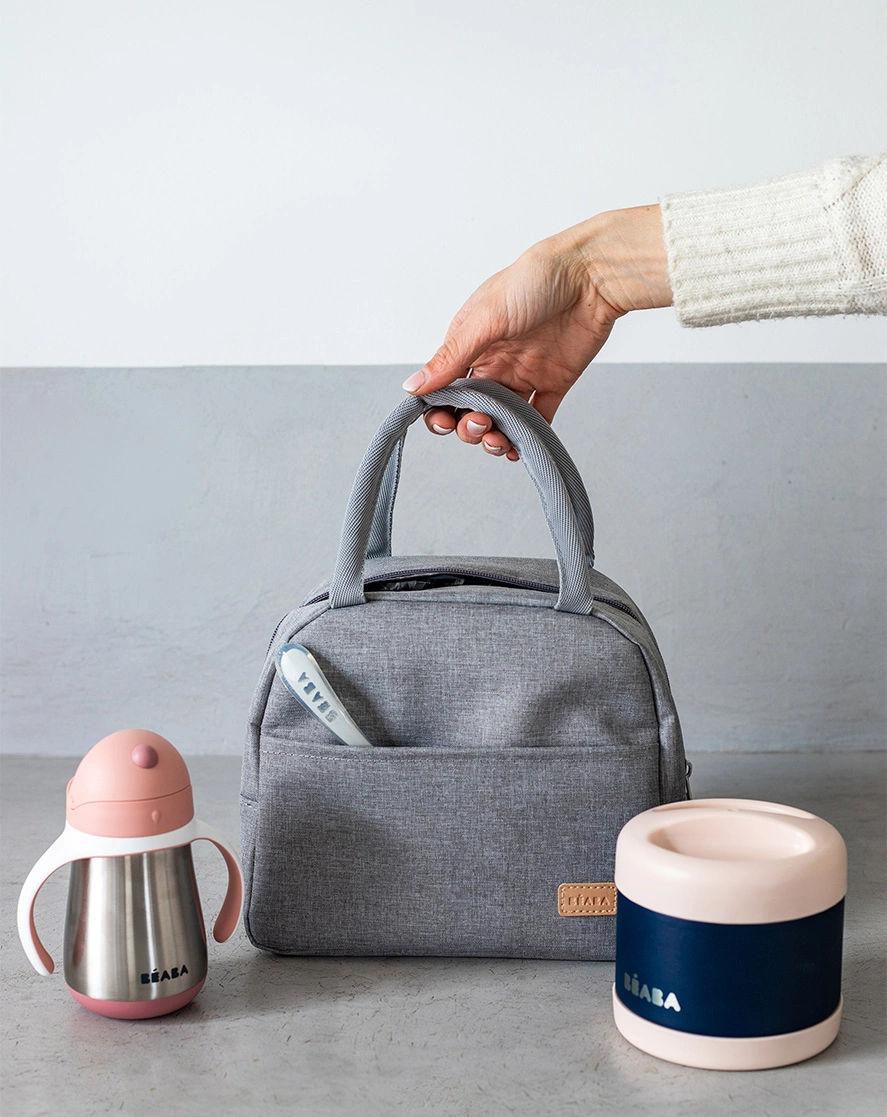 Kühltasche ON-THE-GO (25x14,5x21,5) mit Zubehör in old pink