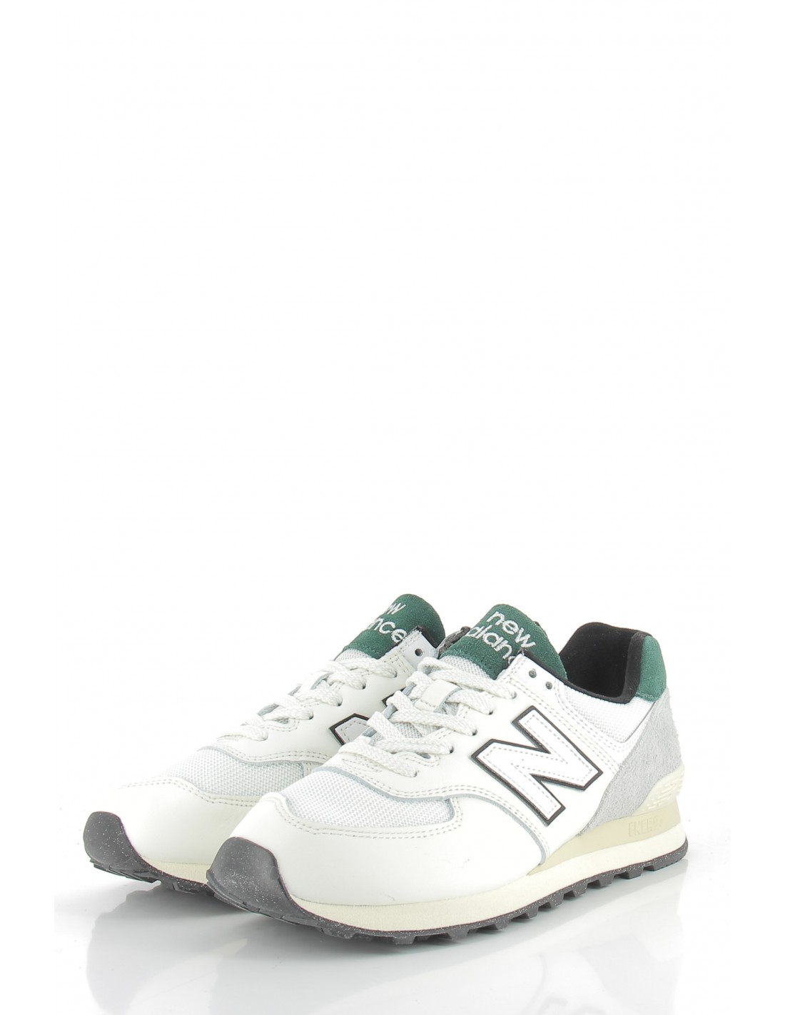 new balance Sneakers homme 574 blanc/gris/vert