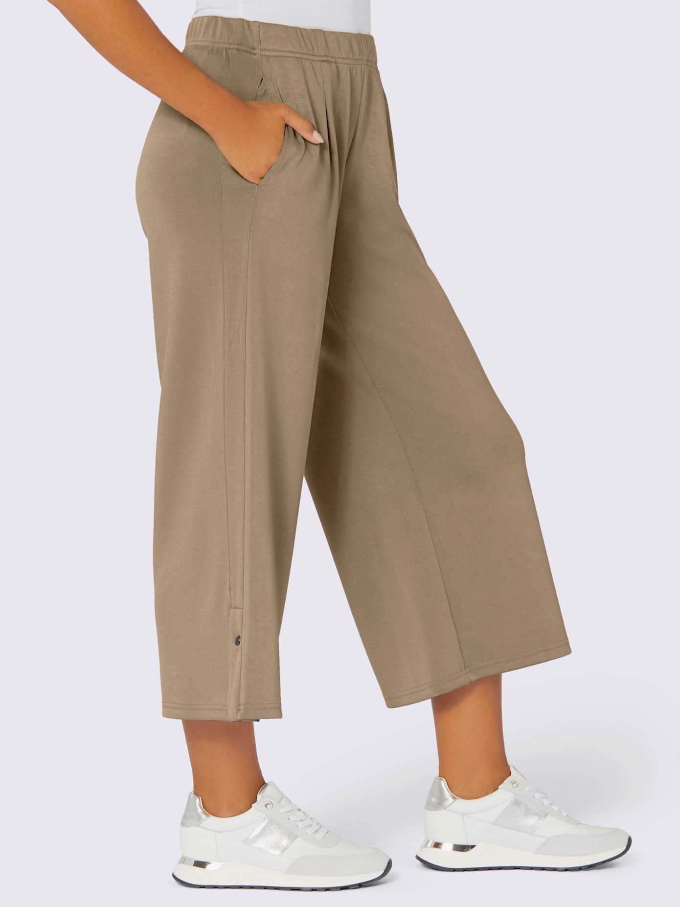 Jupe culotte mélange de modal doux