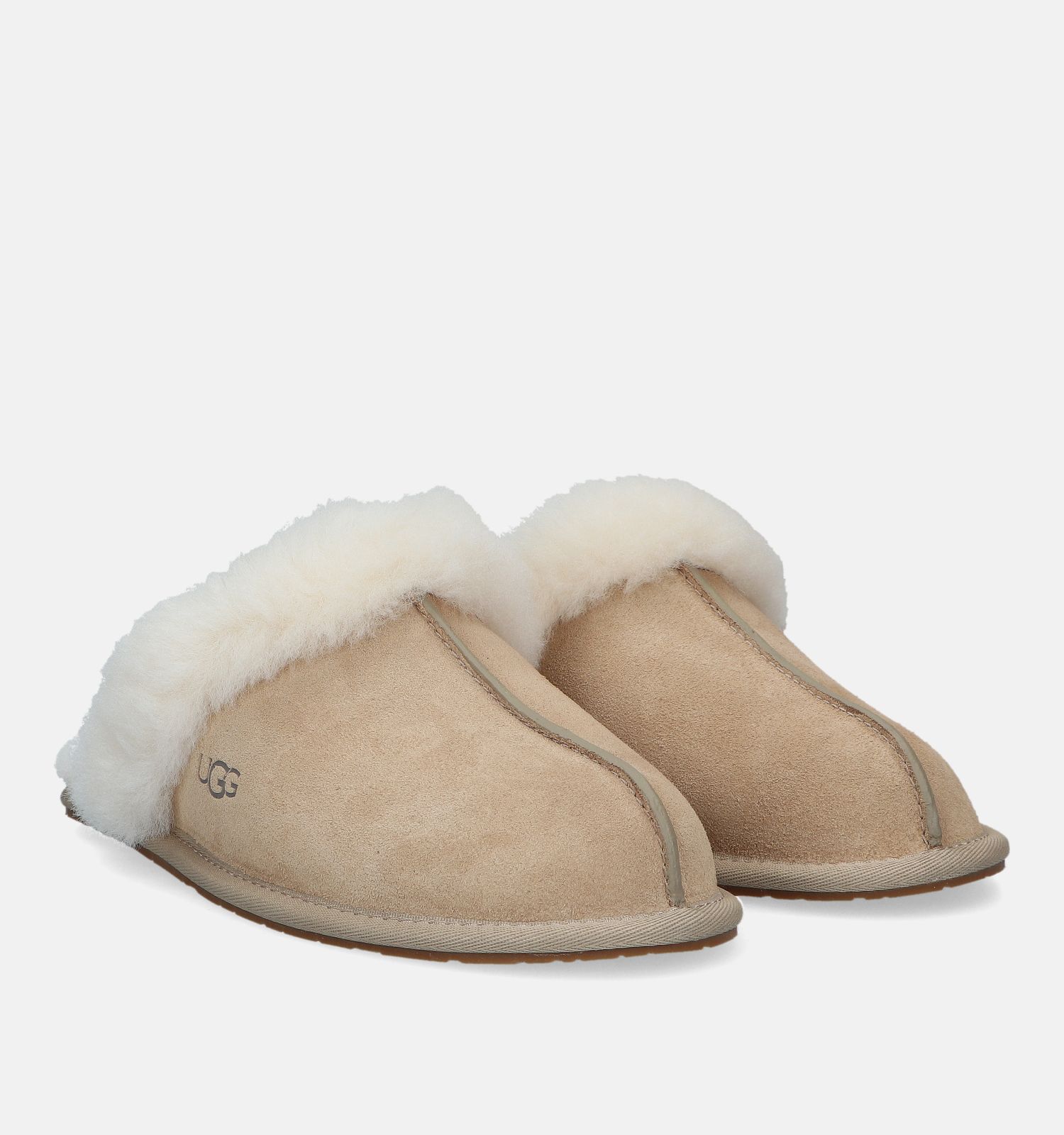 Pantoffels beige