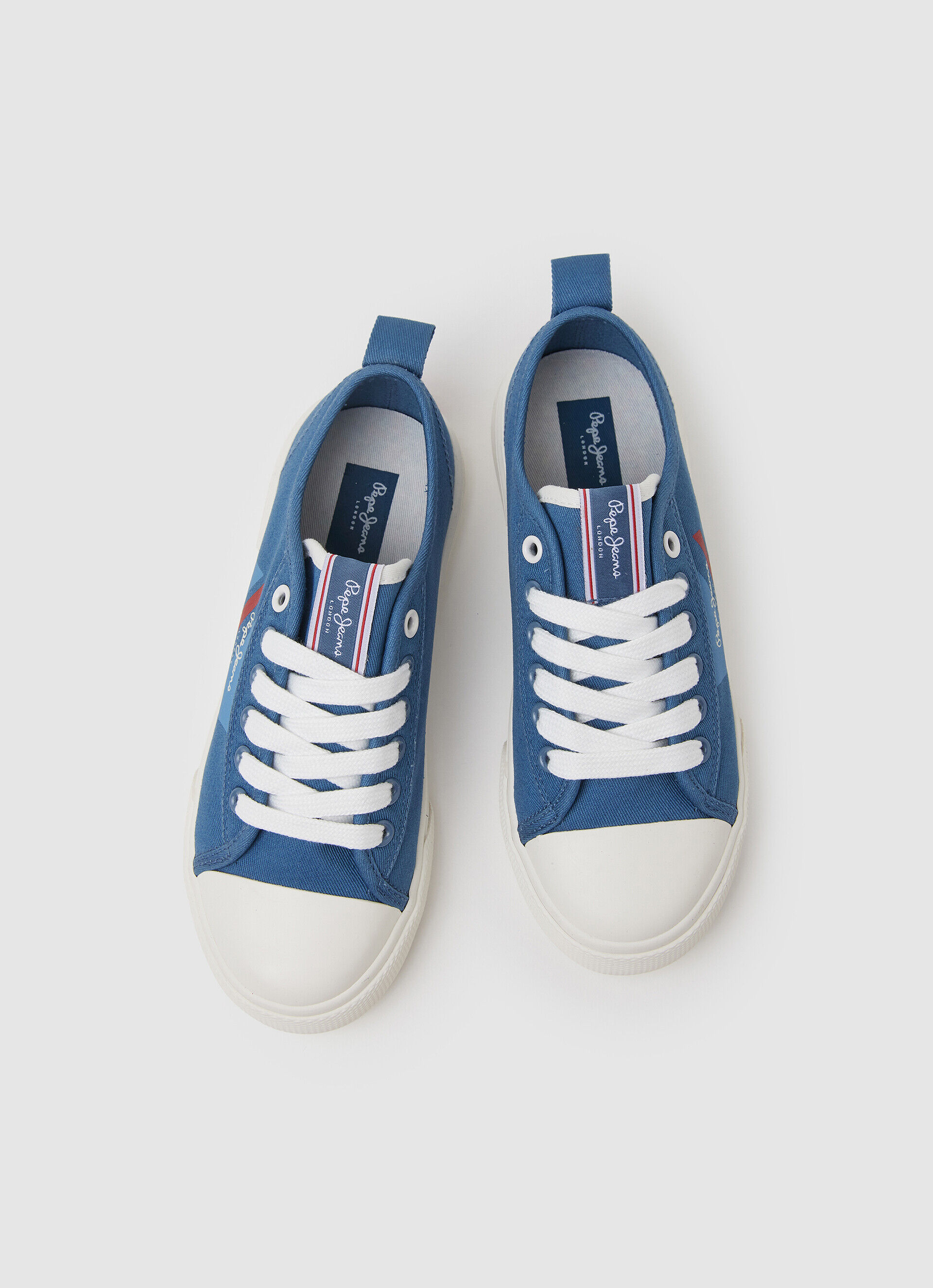SAPATOS VULCANIZADOS ALLEN FLAG - azul índigo