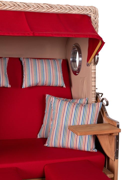 Strandstoel Rantum Teak PE kuip Design 585