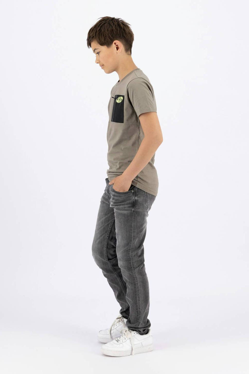 Raizzed T-shirt Hon zacht olijfgroen/zwart
