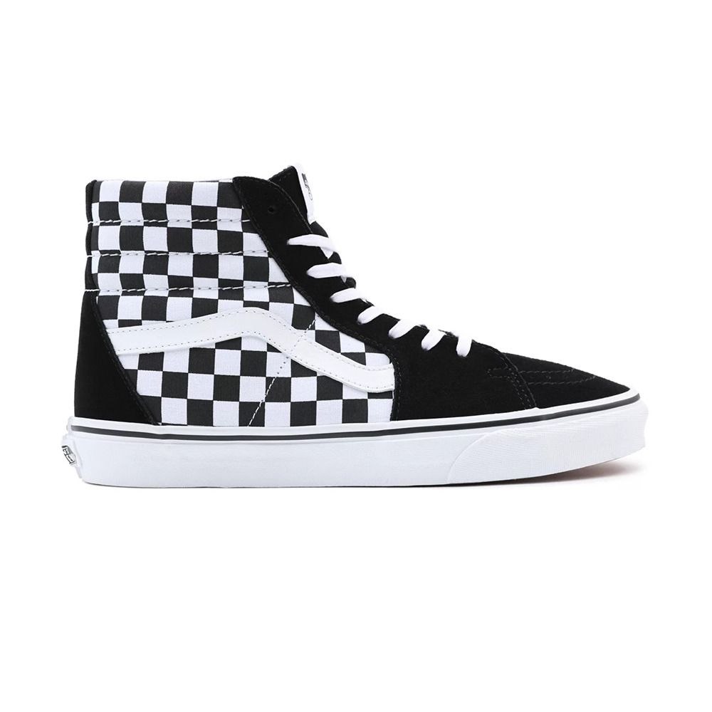 Vans SK8-HI - Sneakers (checkerboard) blk/tr wht