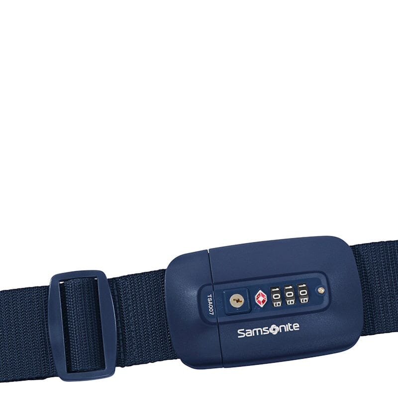 Samsonite TA Revolution Luggage Strap/TSA Lock Midnight Blue