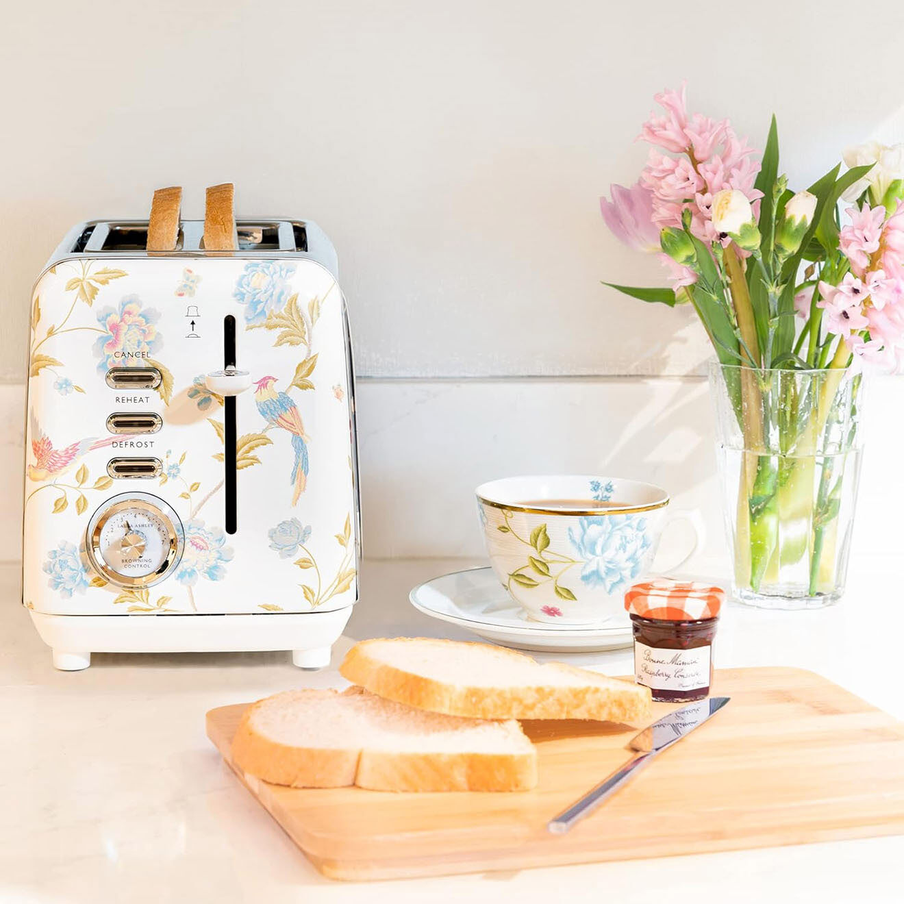 Laura Ashley Toaster Elveden 2 tranches blanc