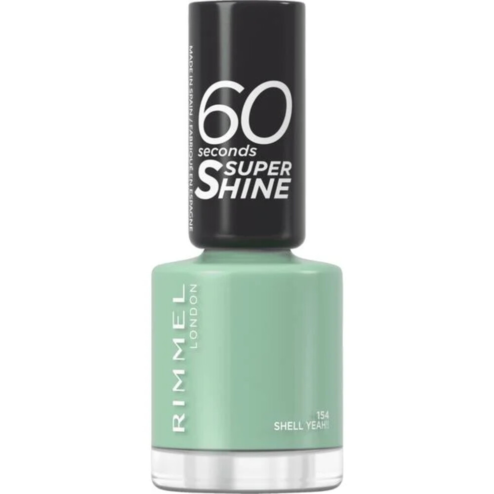 Rimmel London 60 Seconds SuperShine Nagellak 154 Shell Yeah!8 ml