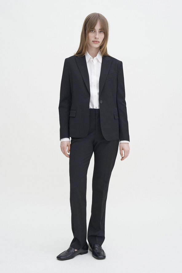 Filippa K Sasha Cool Wool Blazer Black