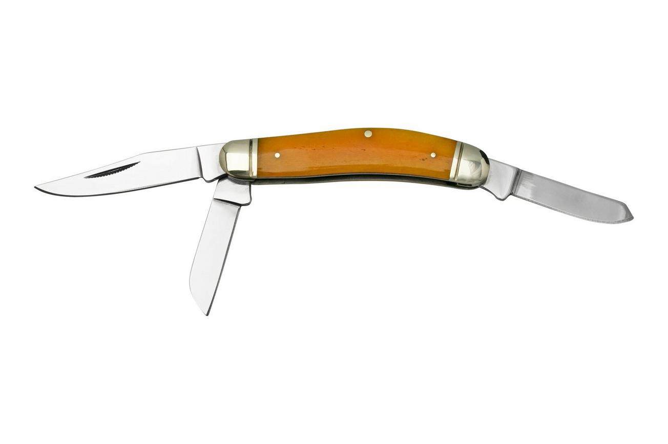 Cold Steel Gentleman's Stockman FL-GSTKM-Y, Yellow Bone, zakmes