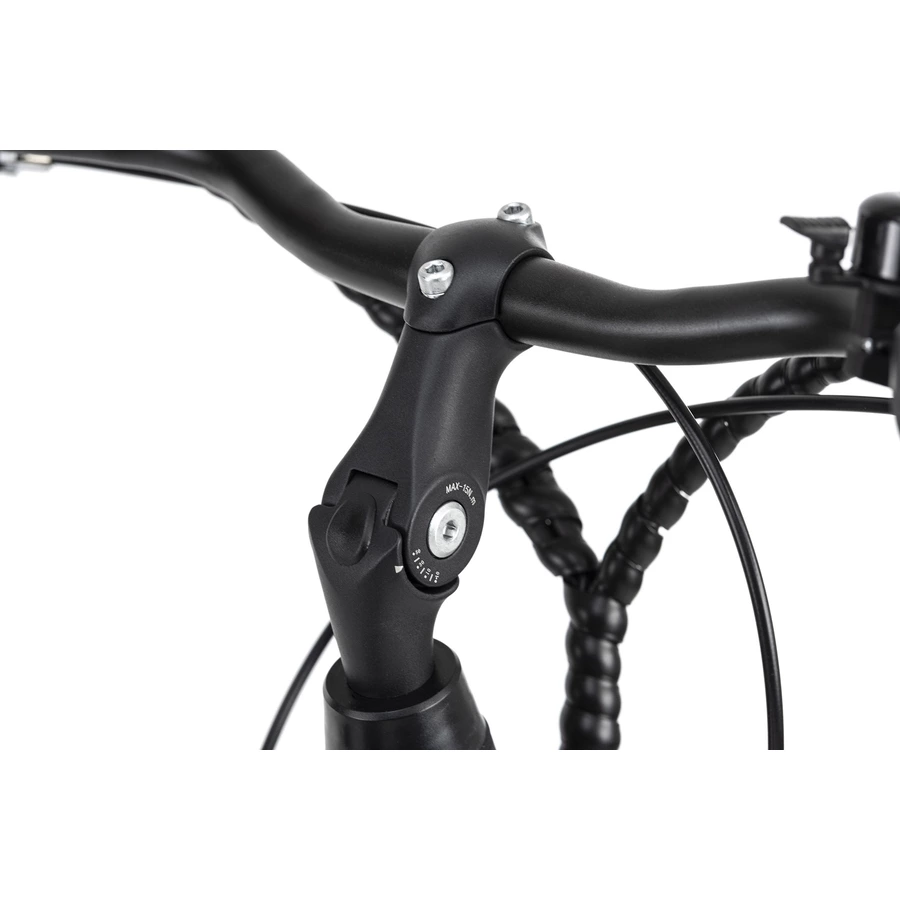 Adore Pedelec E-Bike Cityfahrrad 28'' Adore Versailles schwarz-blau schwarz