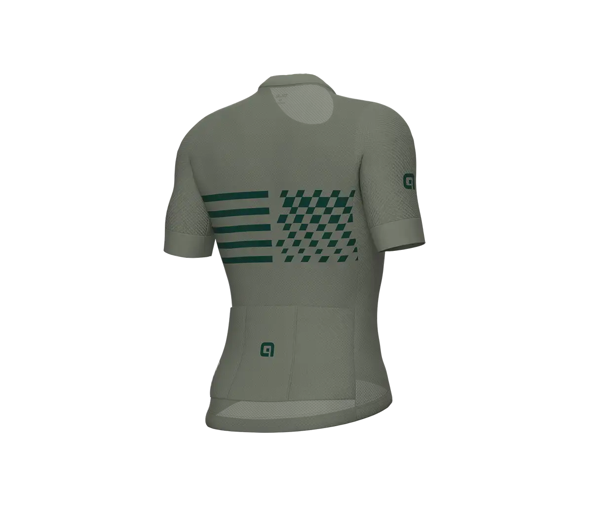 Ale PR-E Play Fietsshirt Korte Mouwen Groen Heren