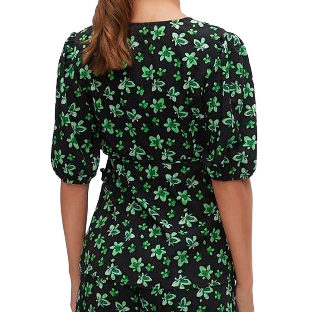 Mamalicious Blouse De Grossesse Vert/Noir Femme Mamalicious Linor