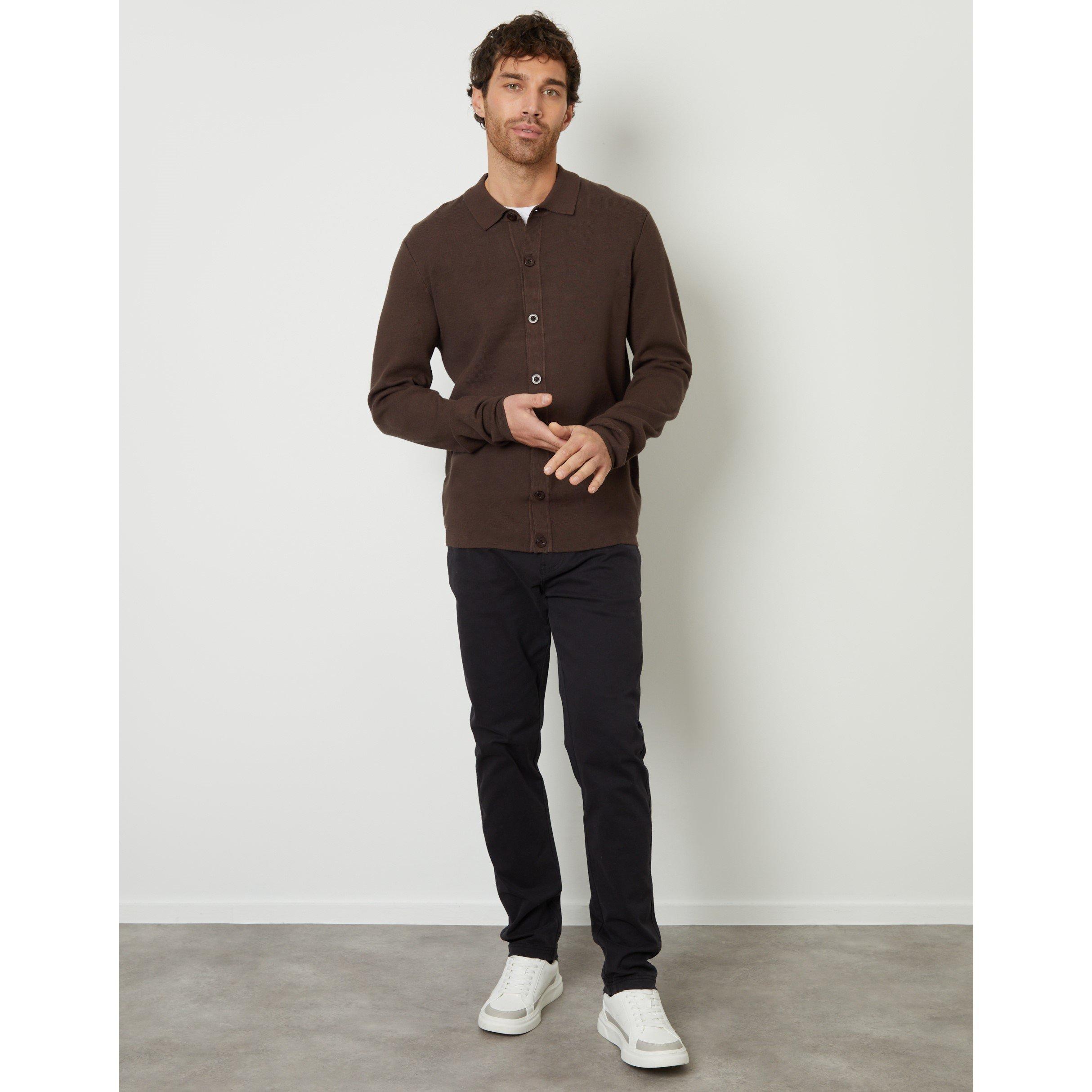 Threadbare TB Bttn Polo Blsm Sn99