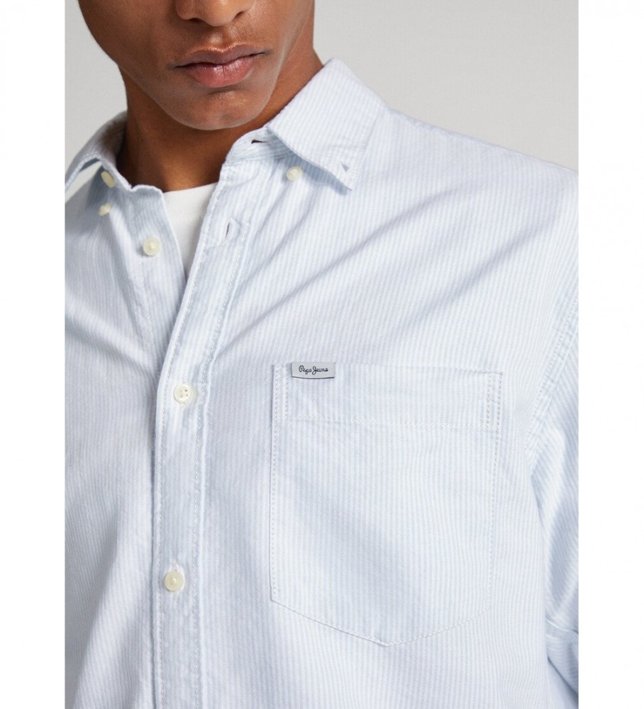 Camisa azul Pepe Jeans Cosby
