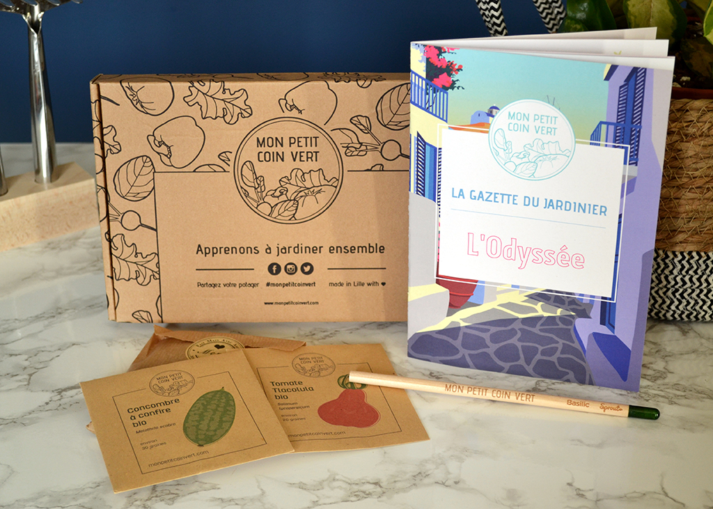 Coffret de jardinage thématique 