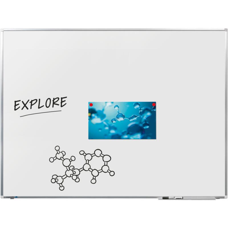 Legamaster Whiteboard Premium Plus, 120 x 90 cm, emailliert