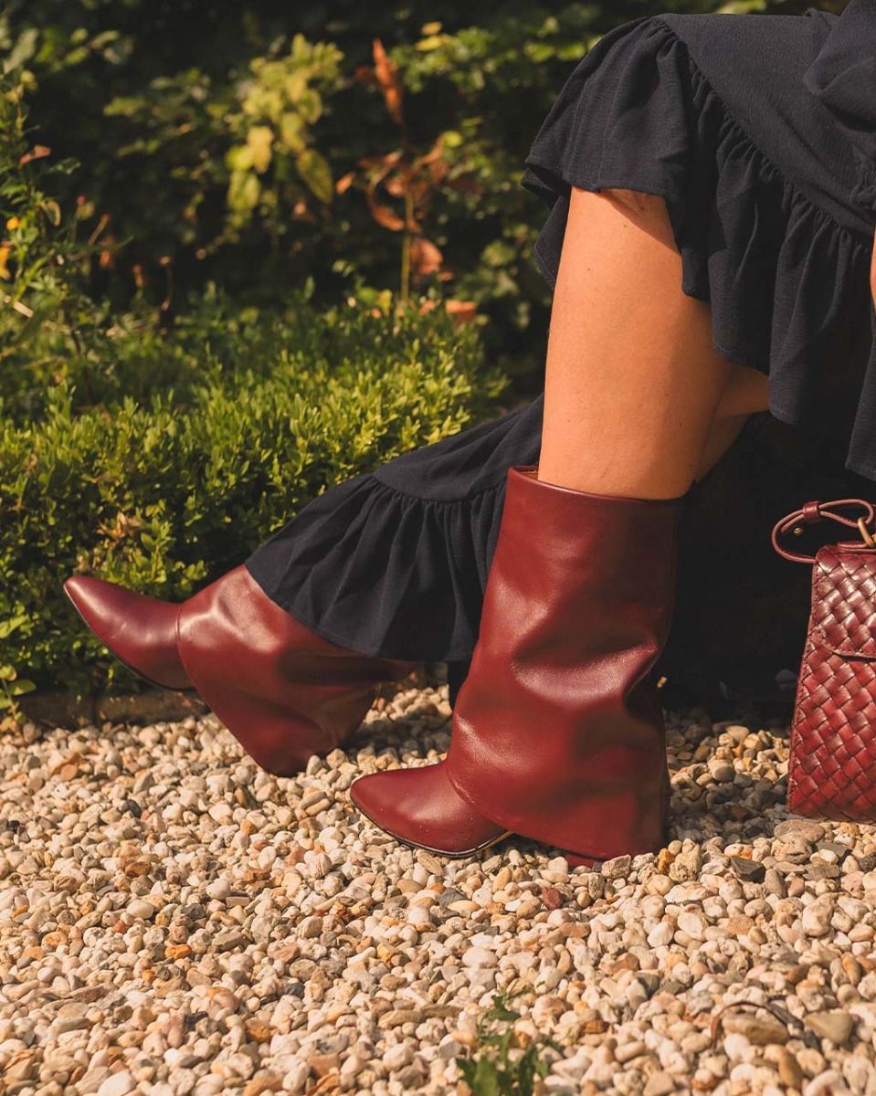 Toral Berta Bordeauxrood Damesboots