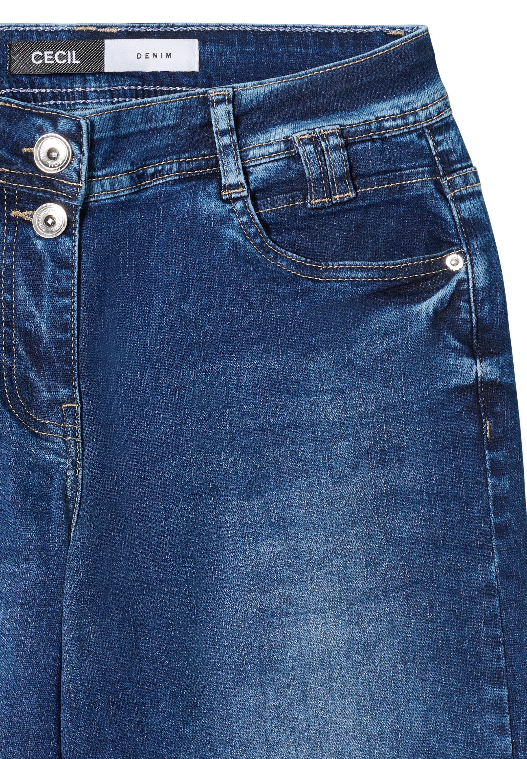 Cecil Weite Jeans »Style NEELE« im 5-Pocket-Style