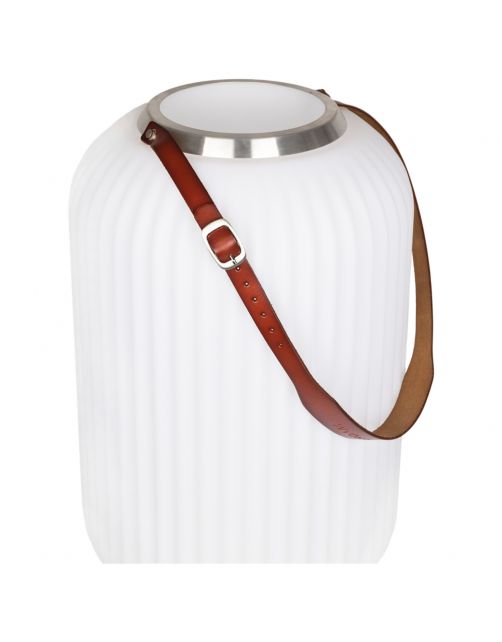 Nikki.Amsterdam The.Lampion M - Tuinverlichting - 32.5x32.5x55 cm Wit