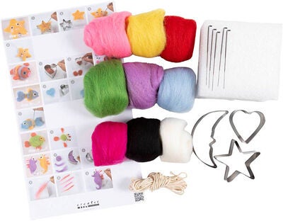 CreativCompany DIY Nålefiltesett