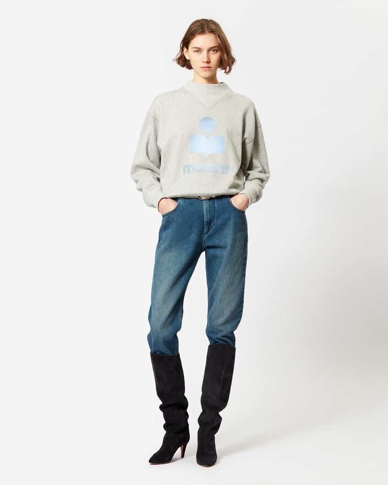 SWEATSHIRT A LOGO MOBY