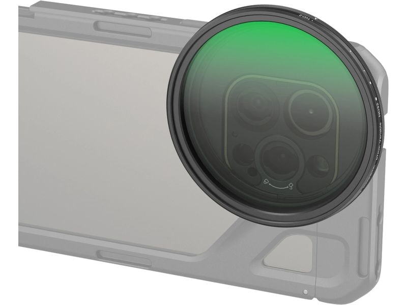 Smallrig Aufsteckbarer VND-Filter ND2-ND32 (1-5 Stop) 67mm Für mobile Filmemacher