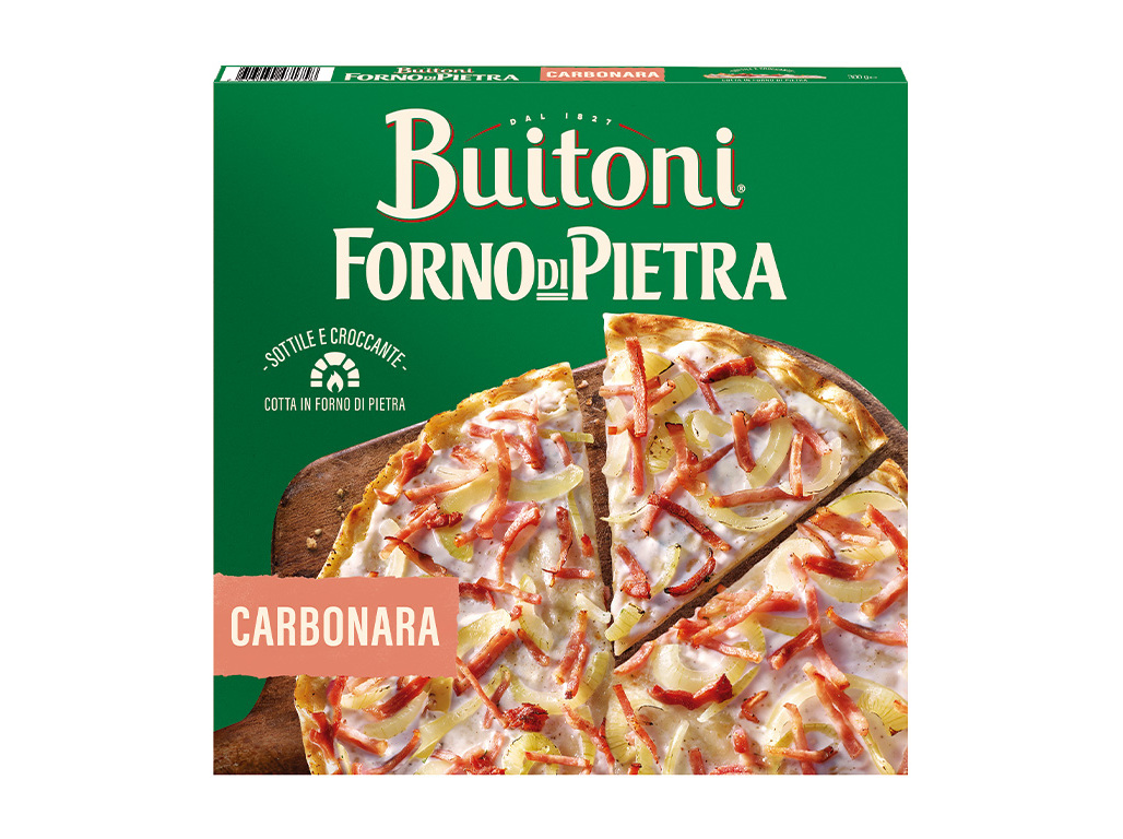 PIZZA BUITONI FORNO DI PIETRA CARBONARA 300G
